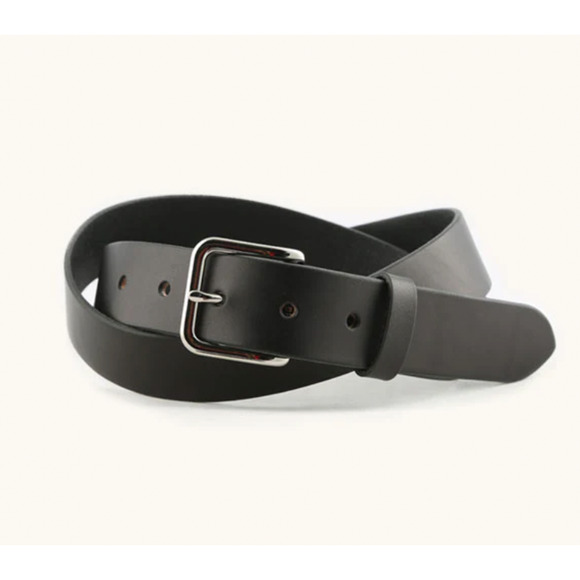 Tanner goods USA men's black leather Daily Belt - Picture 1 of 10